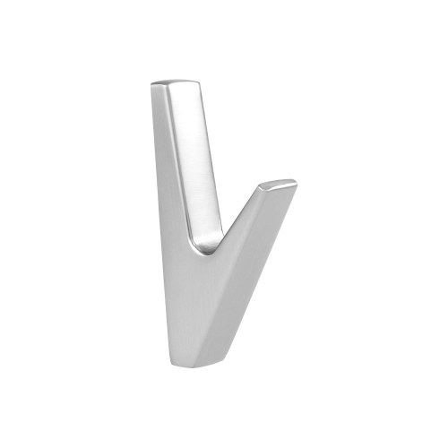 Cabide com Gancho de Parede Zamac (Lapa Escovado)