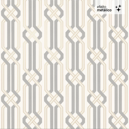 Papel de Parede Geométrico Lavável 10,00 x 0,53 m (Creativo Cinque) Produto Papel de Parede Geométrico Lavável 10,00 x 0,53 m (Creativo Cinque)