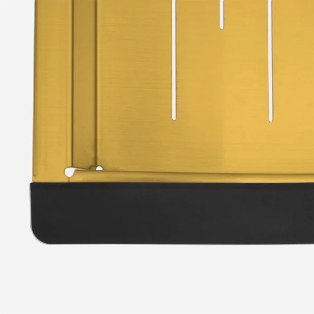 Cesto Escorredor Inox para Cuba Workstation 41x23 cm (Dourado Fosco) Produto Cesto Escorredor Inox para Cuba Workstation 41x23 cm (Dourado Fosco)