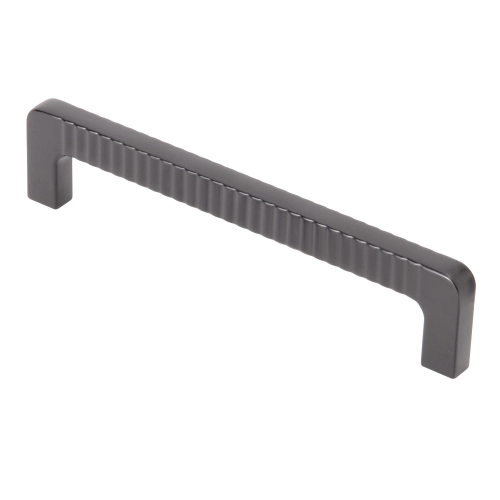 Produto Puxador para Móvel Alça Sobrepor 128 mm Zamac (Petra Grafite Fosco)