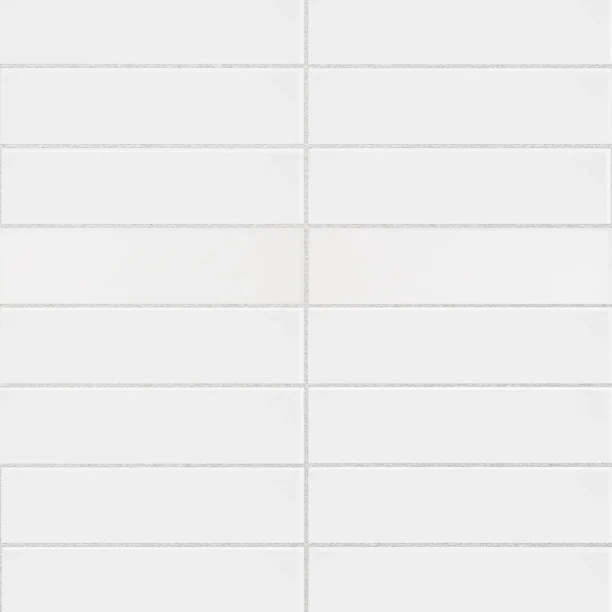 Pastilhas Cerâmicas Colors 6x24 cm (White) Produto Pastilhas Cerâmicas Colors 6x24 cm (White)