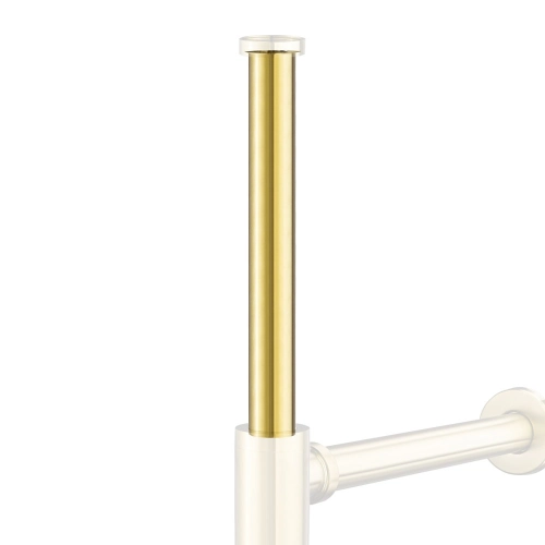 Prolongador de Sif&atilde;o Met&aacute;lico (Line Dourado Fosco)