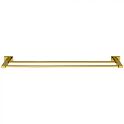 Porta Toalhas Duplo (Mondrian Dourado) - Outlet