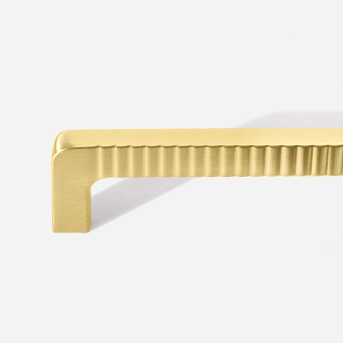 Produto Puxador para Móvel Alça Sobrepor 192 mm Zamac (Petra Ouro Fosco)