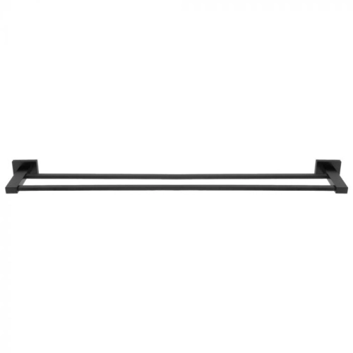 Porta Toalhas Duplo (Mondrian Preto Fosco)