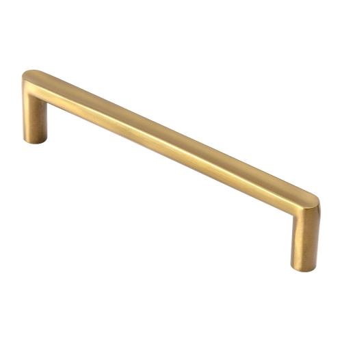Puxador para Móvel Alça Sobrepor 128 mm Zamac (Cartago Dourado Fosco) Produto Puxador para Móvel Alça Sobrepor 128 mm Zamac (Cartago Dourado Fosco)
