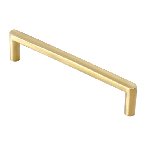 Produto Puxador para Móvel Alça Sobrepor 128 mm Zamac (Cartago Ouro Fosco)