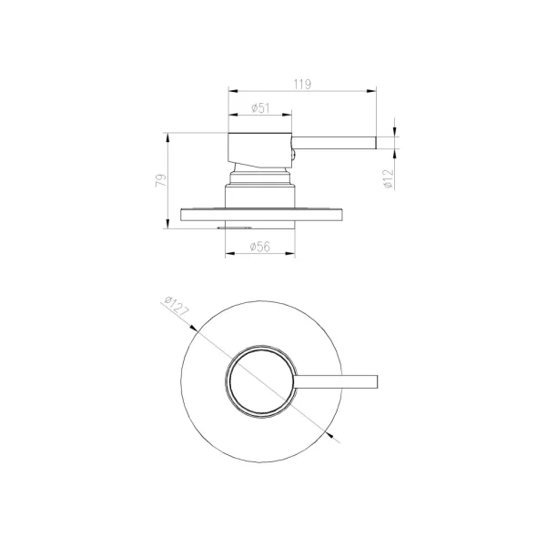 Acabamento Monocomando para Registro Base Deca e Docol Baixa Pressão (Axia Ouro Fosco) Produto Acabamento Monocomando para Registro Base Deca e Docol Baixa Pressão (Axia Ouro Fosco)