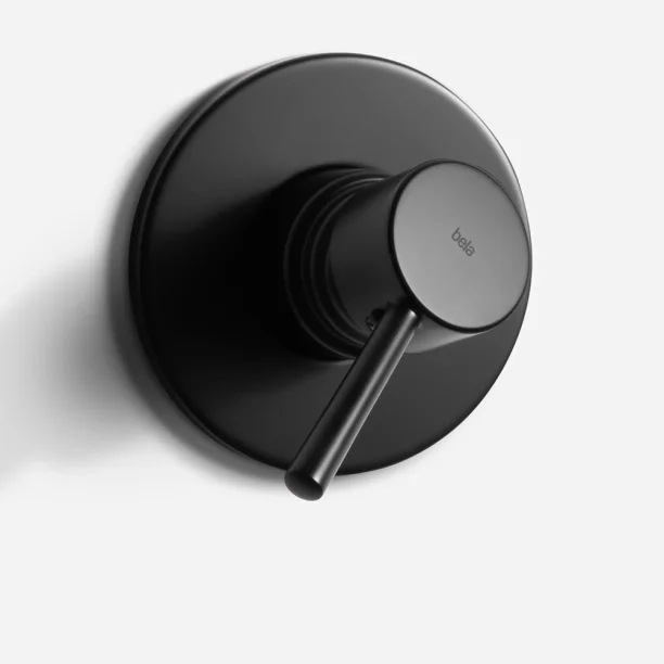 Acabamento Monocomando para Registro Base Docol Alta Pressão (Axia Preto Fosco) Produto Acabamento Monocomando para Registro Base Docol Alta Pressão (Axia Preto Fosco)