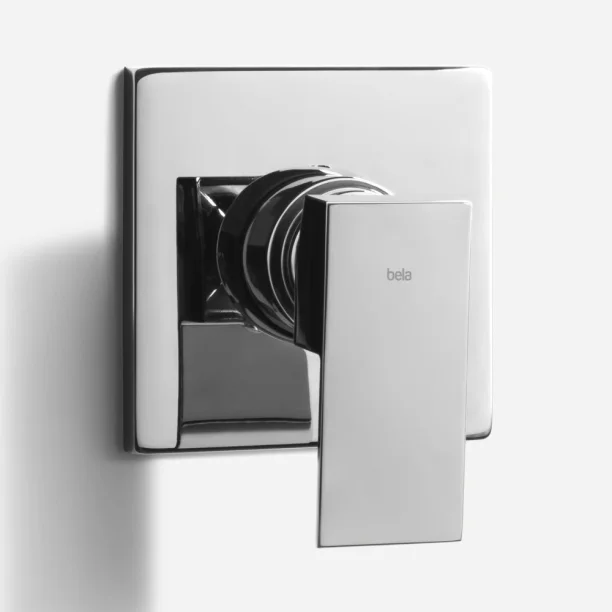 Acabamento Monocomando para Registro Base Docol Alta Pressão (Quadria Cromado) - Outlet Produto Acabamento Monocomando para Registro Base Docol Alta Pressão (Quadria Cromado) - Outlet
