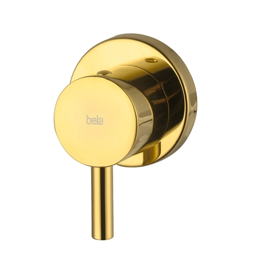 Acabamento para Registro Base Deca e Docol (Arcus Dourado)