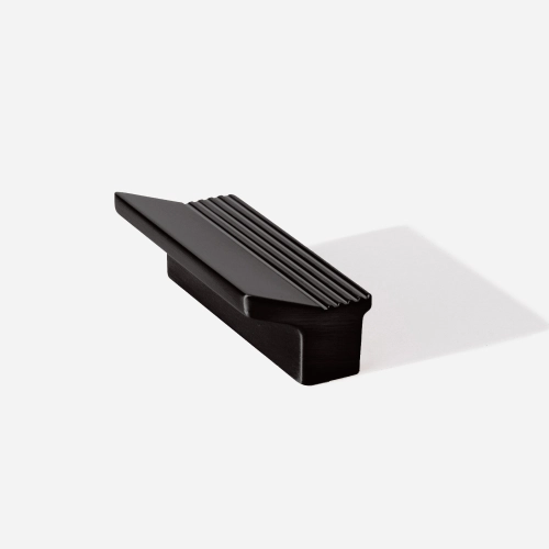 Produto Puxador para Móvel Alça Sobrepor 32 mm Zamac (Troia Preto Fosco)
