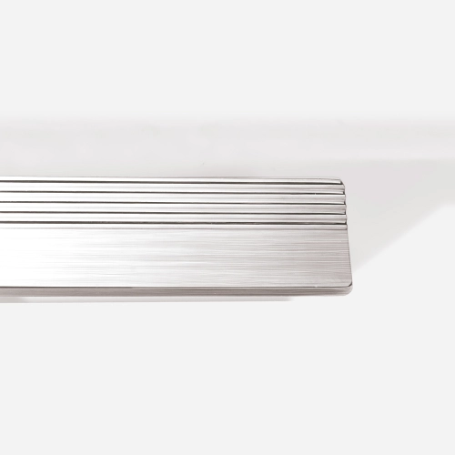Produto Puxador para Móvel Alça Sobrepor 96 mm Zamac (Troia Escovado)