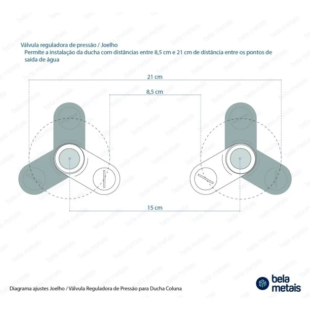 Ducha Coluna de Inox Quadrada 25 cm (Dourada) - Outlet Produto Ducha Coluna de Inox Quadrada 25 cm (Dourada) - Outlet