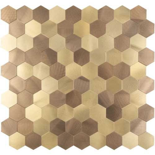 Pastilhas Adesivas Met&aacute;licas (Favus Mix)