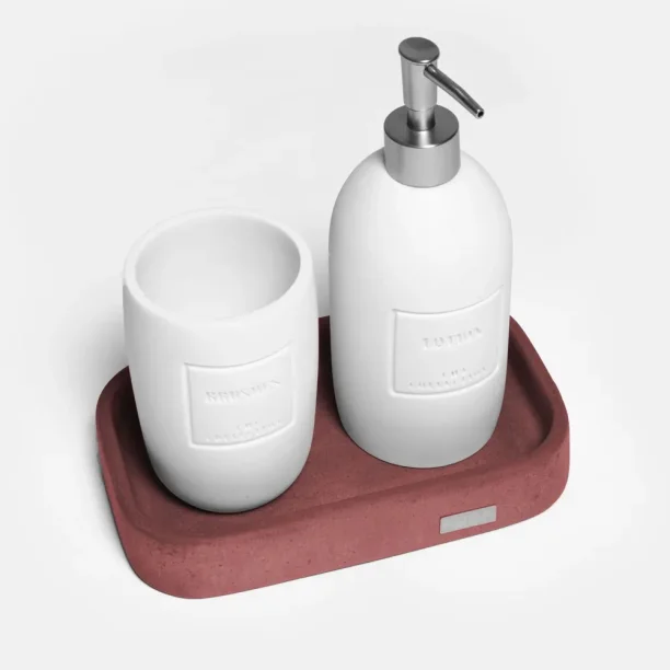 Produto Bandeja para Gabinete de Banheiro (Lotus Terracota) - Outlet