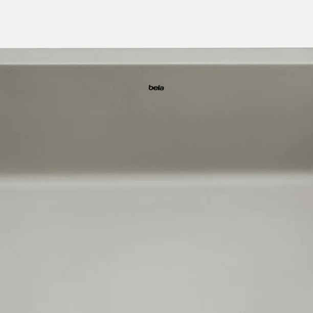 Produto Cuba de Banheiro Concreto Apoio Retangular 50 cm (Moran Marfim)