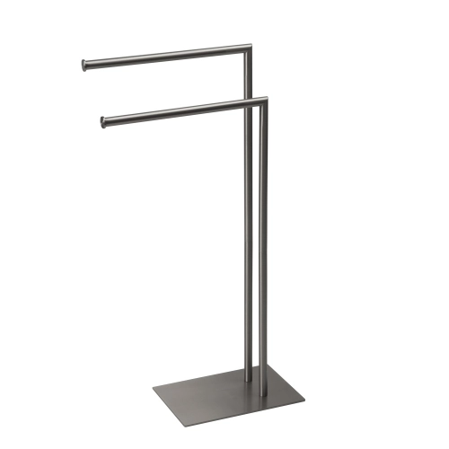Toalheiro de Piso em Inox (Rizzi Grafite Fosco)