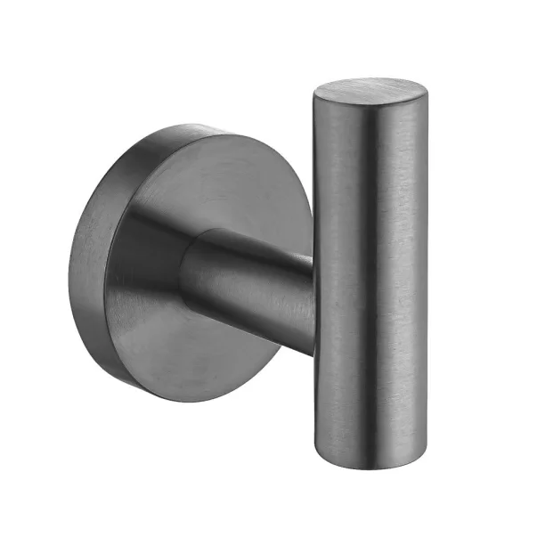 Cabide com Gancho Inox (Tarsila Grafite Fosco) - Outlet Produto Cabide com Gancho Inox (Tarsila Grafite Fosco) - Outlet