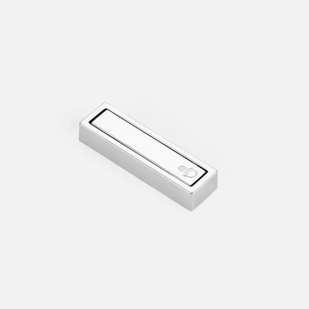 Cabide com Gancho Retrátil de Parede Zamac (Brooklin Cromado) - Outlet Produto Cabide com Gancho Retrátil de Parede Zamac (Brooklin Cromado) - Outlet
