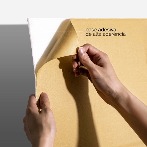 Produto Painel 3D Vértice Adesivo 70x70x0,8 cm (Latte)