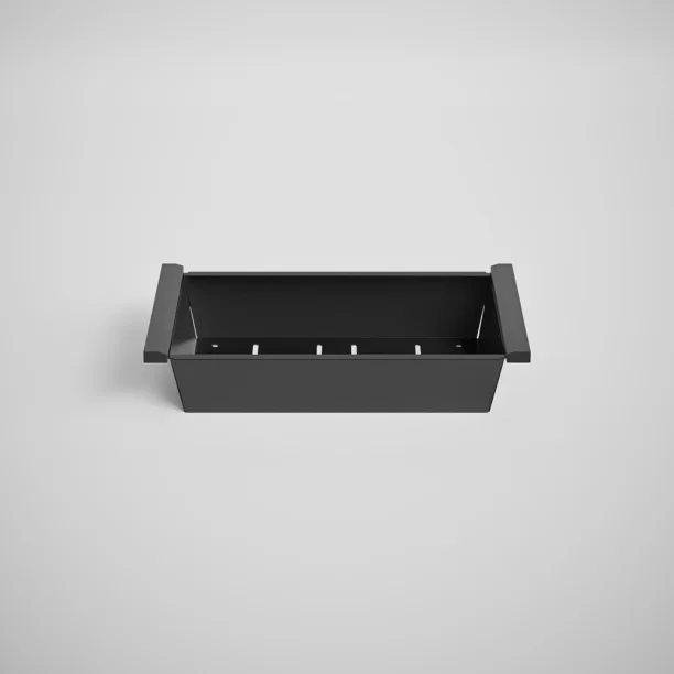 Produto Cesto Escorredor Inox para Cuba Workstation 36x23 cm (Preto Fosco)