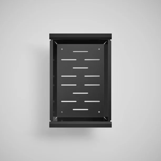 Produto Cesto Escorredor Inox para Cuba Workstation 36x23 cm (Preto Fosco)
