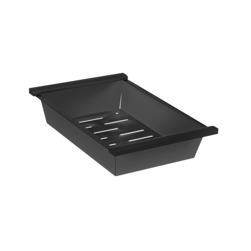 Cesto Escorredor Inox para Cuba Workstation 36x23 cm (Preto Fosco)