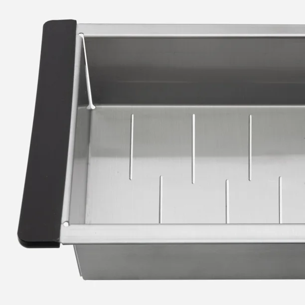 Produto Cesto Escorredor Inox para Cuba Workstation 41x23 cm (Escovado) - Outlet