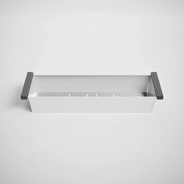 Cesto Escorredor Inox para Cuba Workstation 45x23 cm (Escovado) Produto Cesto Escorredor Inox para Cuba Workstation 45x23 cm (Escovado)