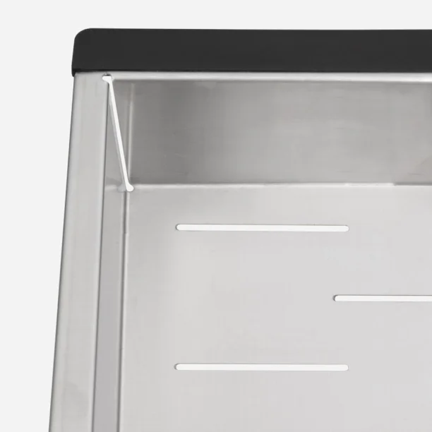 Cesto Escorredor Inox para Cuba Workstation 41x23 cm (Escovado) Produto Cesto Escorredor Inox para Cuba Workstation 41x23 cm (Escovado)