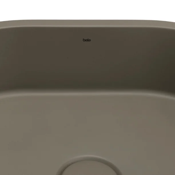 Produto Cuba de Banheiro Concreto Apoio Elipse 40 cm (Francs Musgo)
