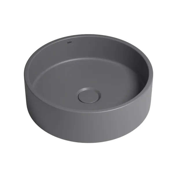 Cuba de Banheiro Concreto Apoio Redonda 35 cm (Oso Cenere) Produto Cuba de Banheiro Concreto Apoio Redonda 35 cm (Oso Cenere)