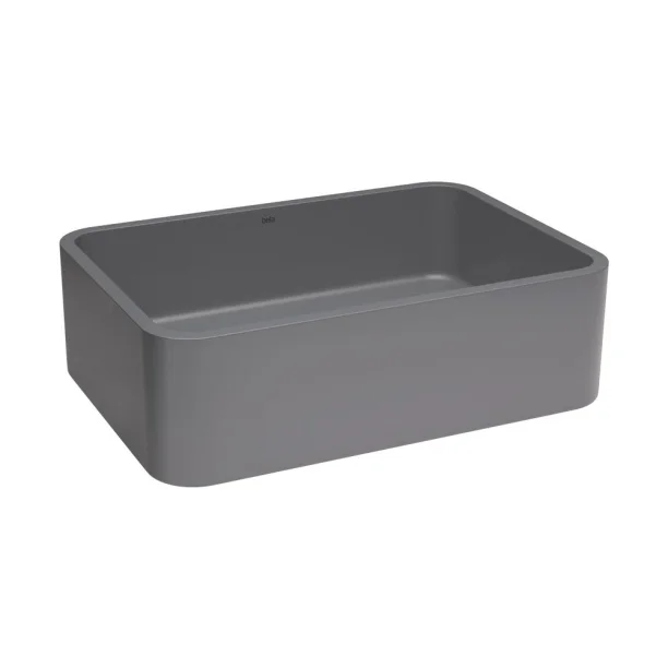 Cuba de Banheiro Concreto Apoio Retangular 40 cm (Moran Cenere) - Outlet Produto Cuba de Banheiro Concreto Apoio Retangular 40 cm (Moran Cenere) - Outlet