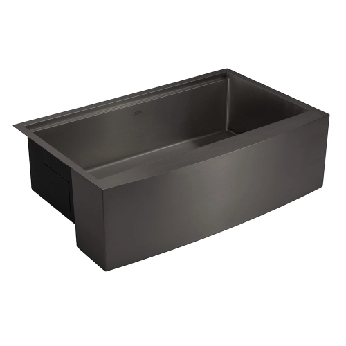 Cuba Fazenda Workstation de Cozinha Inox 84x53 cm (Narita Grafite Fosca)