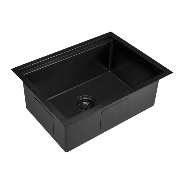 Produto Cuba Workstation de Cozinha Inox 54x41 cm (Kyoto Preta Fosca) - Outlet