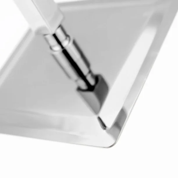 Ducha de Inox Quadrada 20x20 cm de Teto (Cromada) - Outlet Produto Ducha de Inox Quadrada 20x20 cm de Teto (Cromada) - Outlet