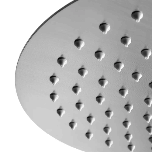 Produto Ducha de Inox Redonda 20 cm de Teto (Escovada)