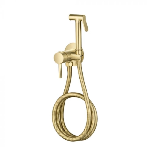 Ducha Higi&ecirc;nica com Registro Monocomando (Dore Dourada) - Outlet