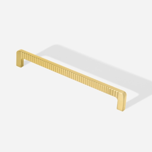 Puxador para Móvel Alça Sobrepor 192 mm Zamac (Petra Dourado Fosco) Produto Puxador para Móvel Alça Sobrepor 192 mm Zamac (Petra Dourado Fosco)