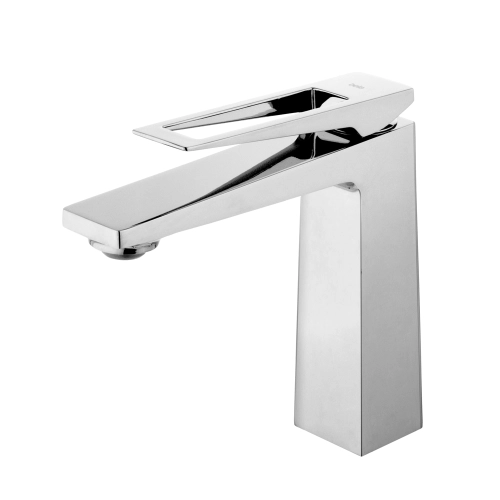 Torneira Monocomando Baixa para Banheiro (Zeya Cromada) - Outlet