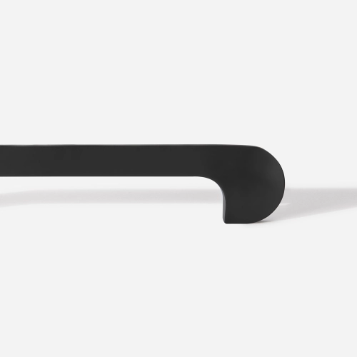 Puxador para Móvel Alça Sobrepor 256 mm Zamac (Pompeia Preto Fosco) Produto Puxador para Móvel Alça Sobrepor 256 mm Zamac (Pompeia Preto Fosco)