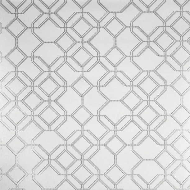 Produto Papel de Parede Geométrico Metalizado Lavável 10,00 x 0,53 m (Imperiale Otto)