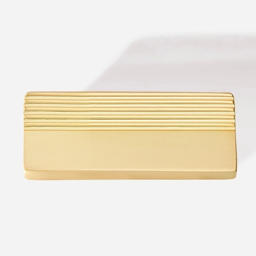 Puxador para Móvel Alça Sobrepor 32 mm Zamac (Troia Ouro Fosco) - Outlet Produto Puxador para Móvel Alça Sobrepor 32 mm Zamac (Troia Ouro Fosco) - Outlet