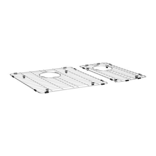 Grade Aramada Inox para Cuba Dupla 41x42 e 21x42 cm (Escovada) Produto Grade Aramada Inox para Cuba Dupla 41x42 e 21x42 cm (Escovada)