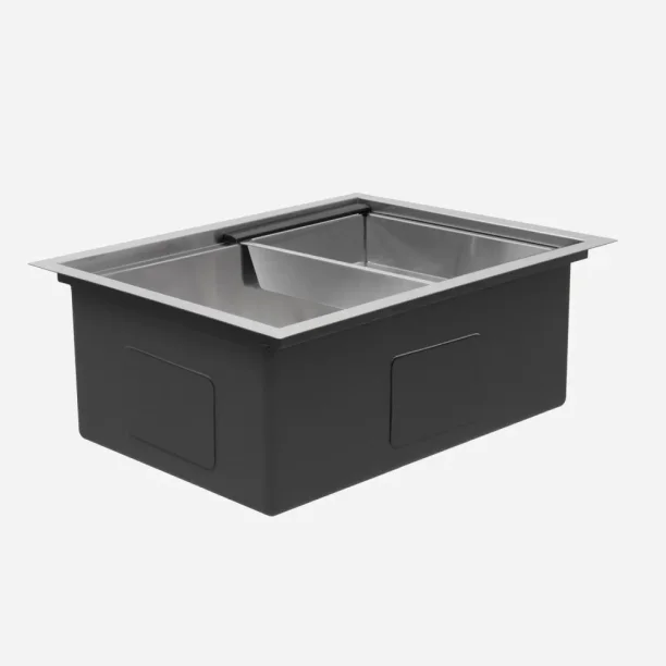 Kit Cuba Workstation Inox com Acessórios (Kyoto Escovada) Produto Kit Cuba Workstation Inox com Acessórios (Kyoto Escovada)