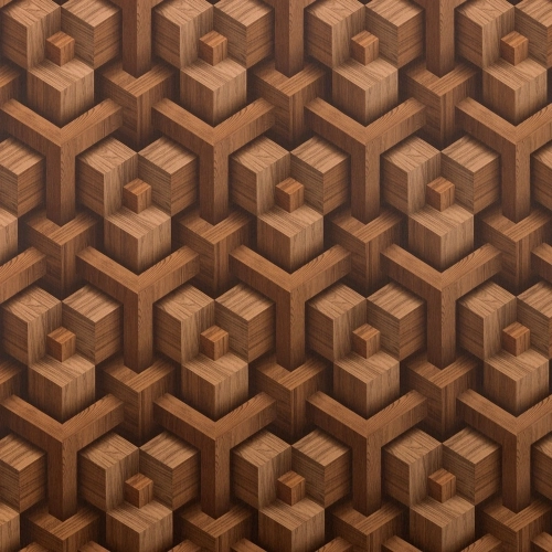 Papel de Parede Texturizado 3D Madeira Marrom Lavável 10,00 x 1,06 m (Illusione Quindici) Produto Papel de Parede Texturizado 3D Madeira Marrom Lavável 10,00 x 1,06 m (Illusione Quindici)
