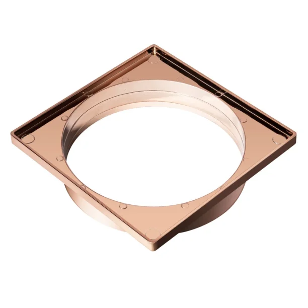 Porta Grelha 15x15 cm (Rosé Gold) Produto Porta Grelha 15x15 cm (Rosé Gold)