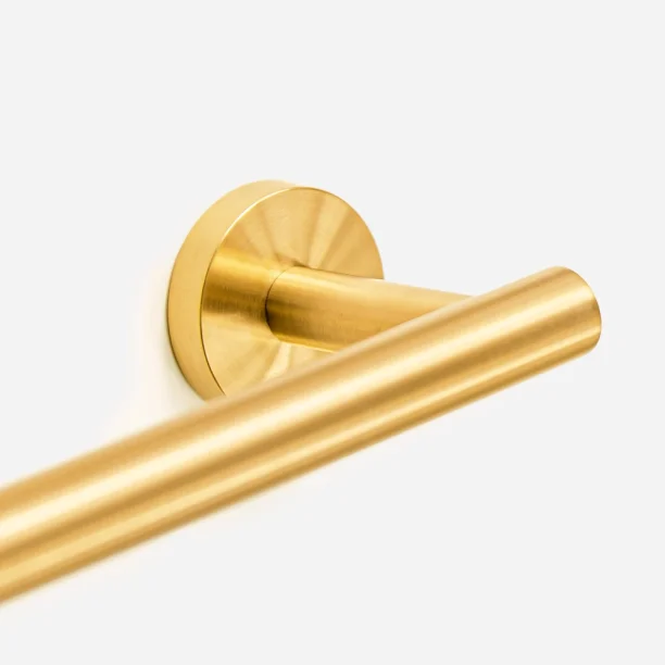 Porta Toalha de Rosto Inox (Tarsila Dourado Fosco) - Outlet Produto Porta Toalha de Rosto Inox (Tarsila Dourado Fosco) - Outlet