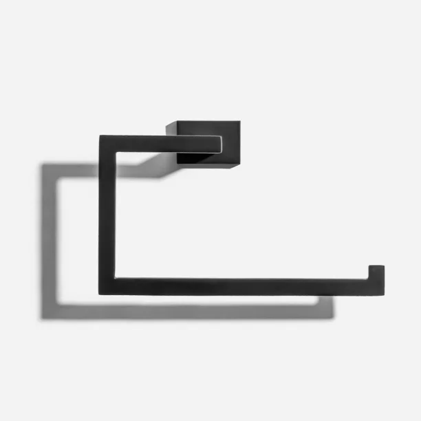 Produto Porta Toalha de Rosto (Mondrian Preto Fosco) - Outlet